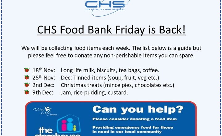 Image of Foodbank Friday is Back!