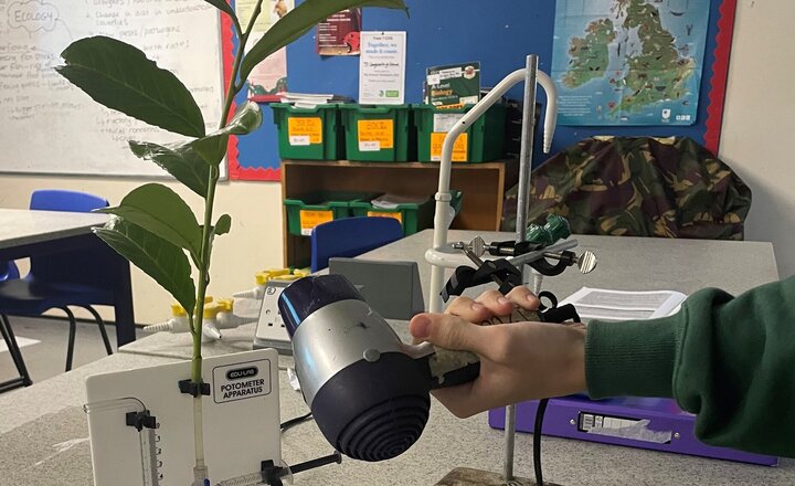 Image of Year 12 Biologists Change 山 Weather