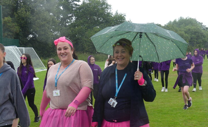 Image of Rainy Race for Life Raises £484