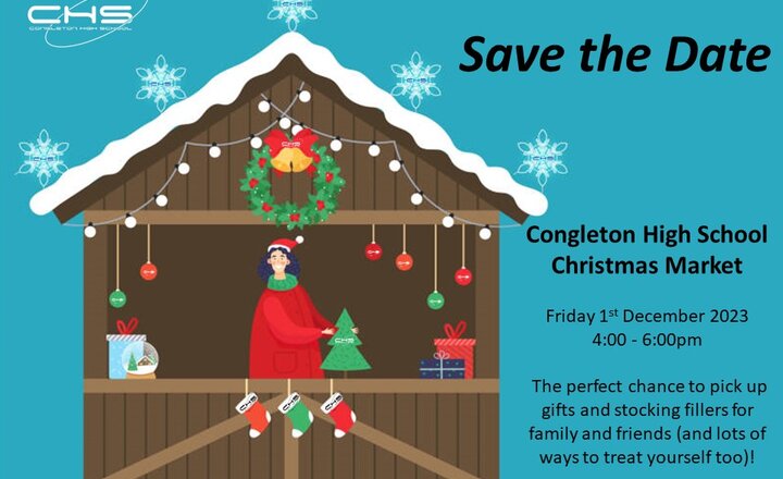 Image of Save the Date for our Christmas Market!