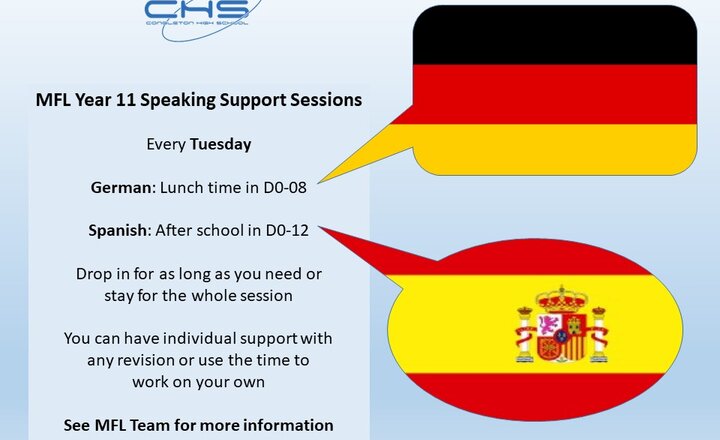 Image of Language Revision Support Sessions