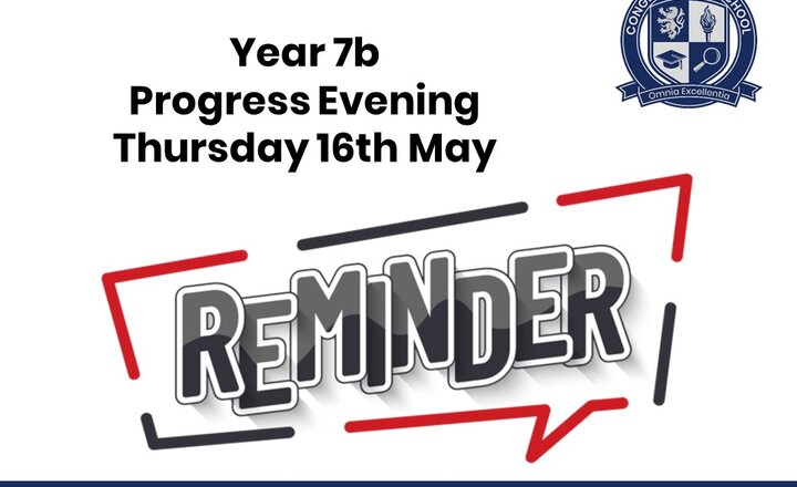 Image of Our Year 7b Progress Evening