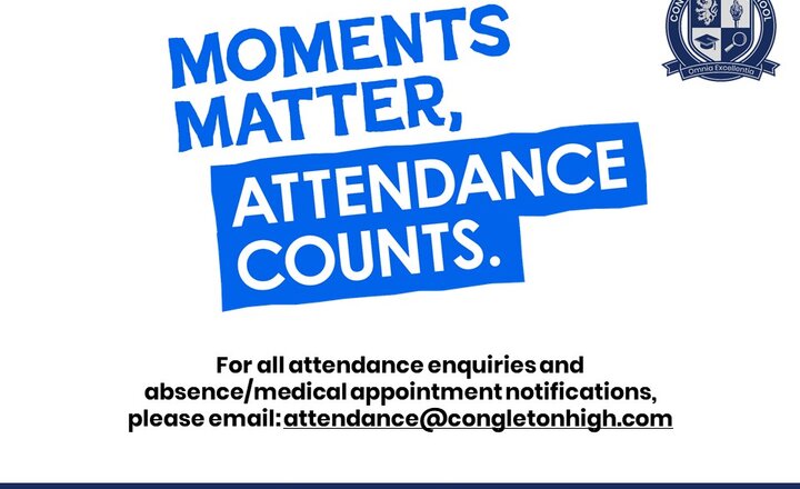 Image of Dedicated Email for ALL Attendance Notifications and Enquiries