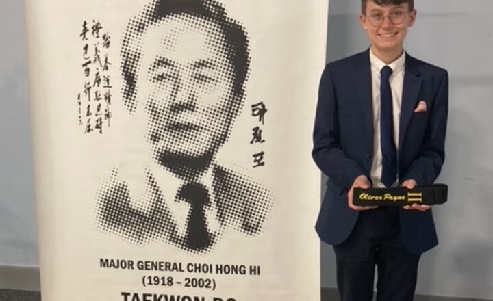 Image of Black Belt Olly Competes for England 