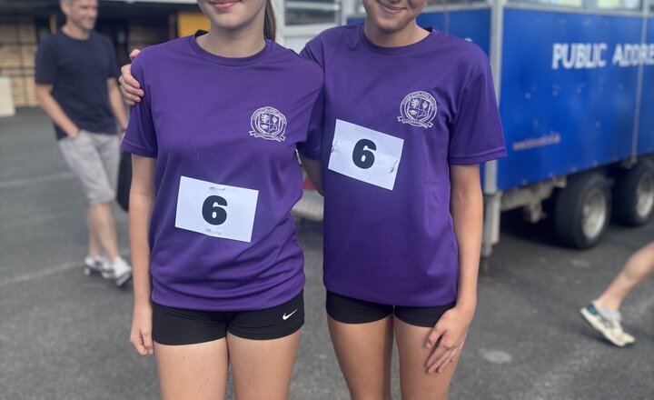 Image of Izzy and Sophie Represent South Cheshire in County Finals