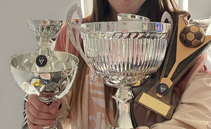 Image of Ruby Scores an Armful of Trophies