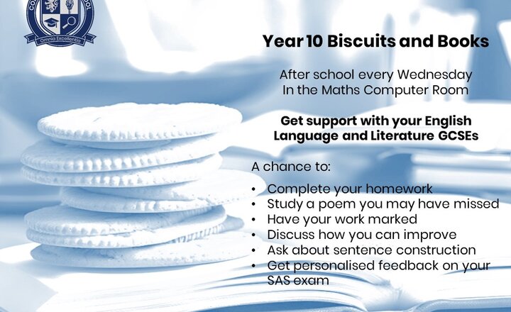 Image of Biscuits, Books and Better Grades!