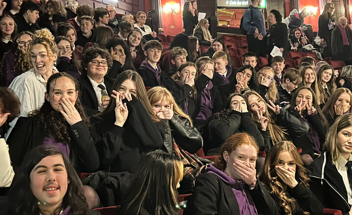 Image of Drama Students Experience Hamilton at the Palace