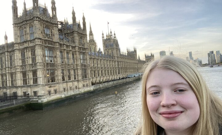 Image of Rebecca Sees her Future in Parliament 