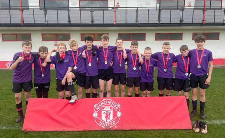 Image of Man United Victory for Year 8 Boys