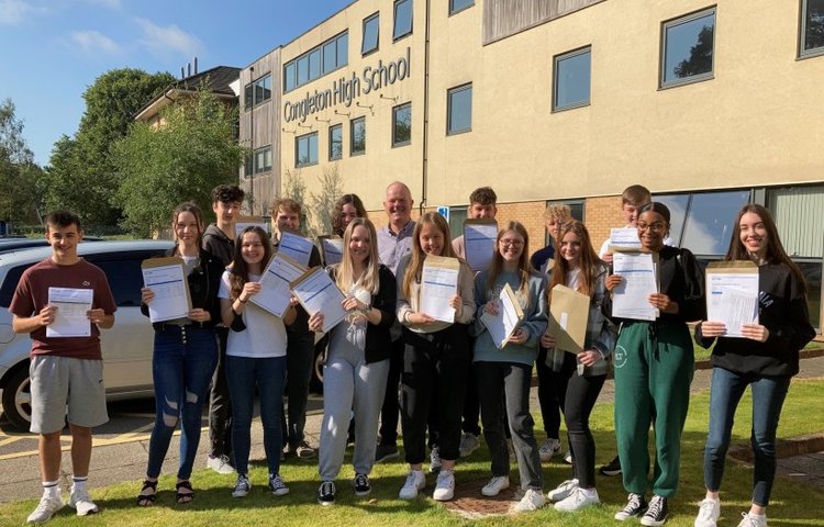 Image of GCSE Success for Congleton High School Students