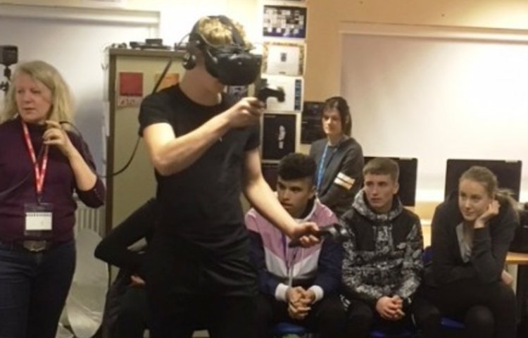 Image of Virtual Reality Visitors