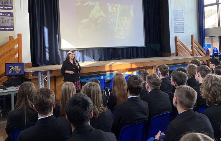 Image of A Powerful and Moving Talk for Year 10