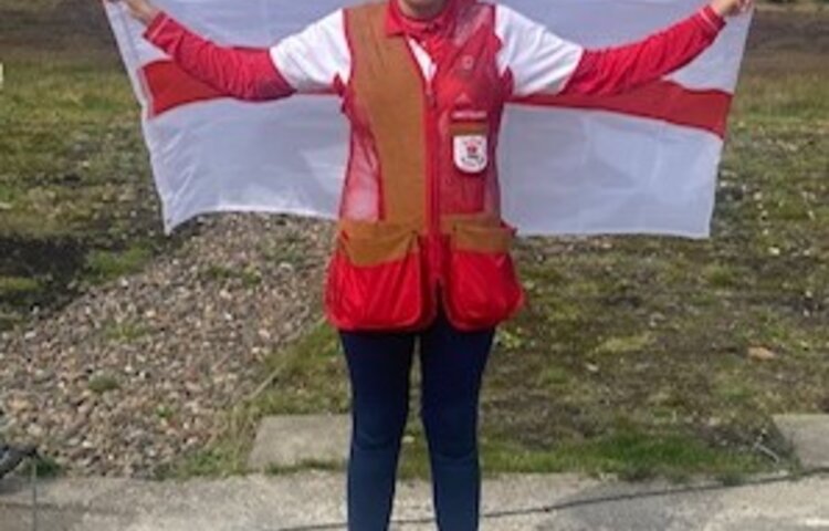 Image of Isabel Wins Gold with England Team