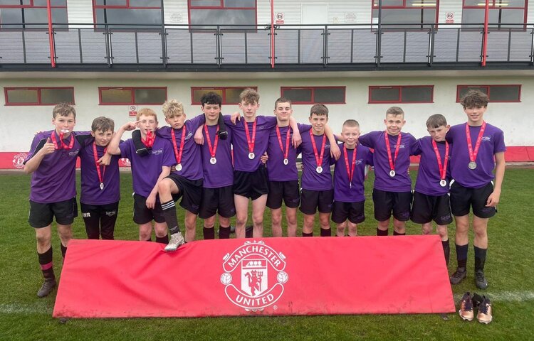 Image of Man United Victory for Year 8 Boys