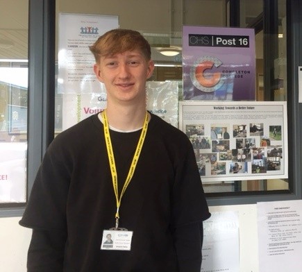 Image of Ben Chooses Work Placement over Half Term Break