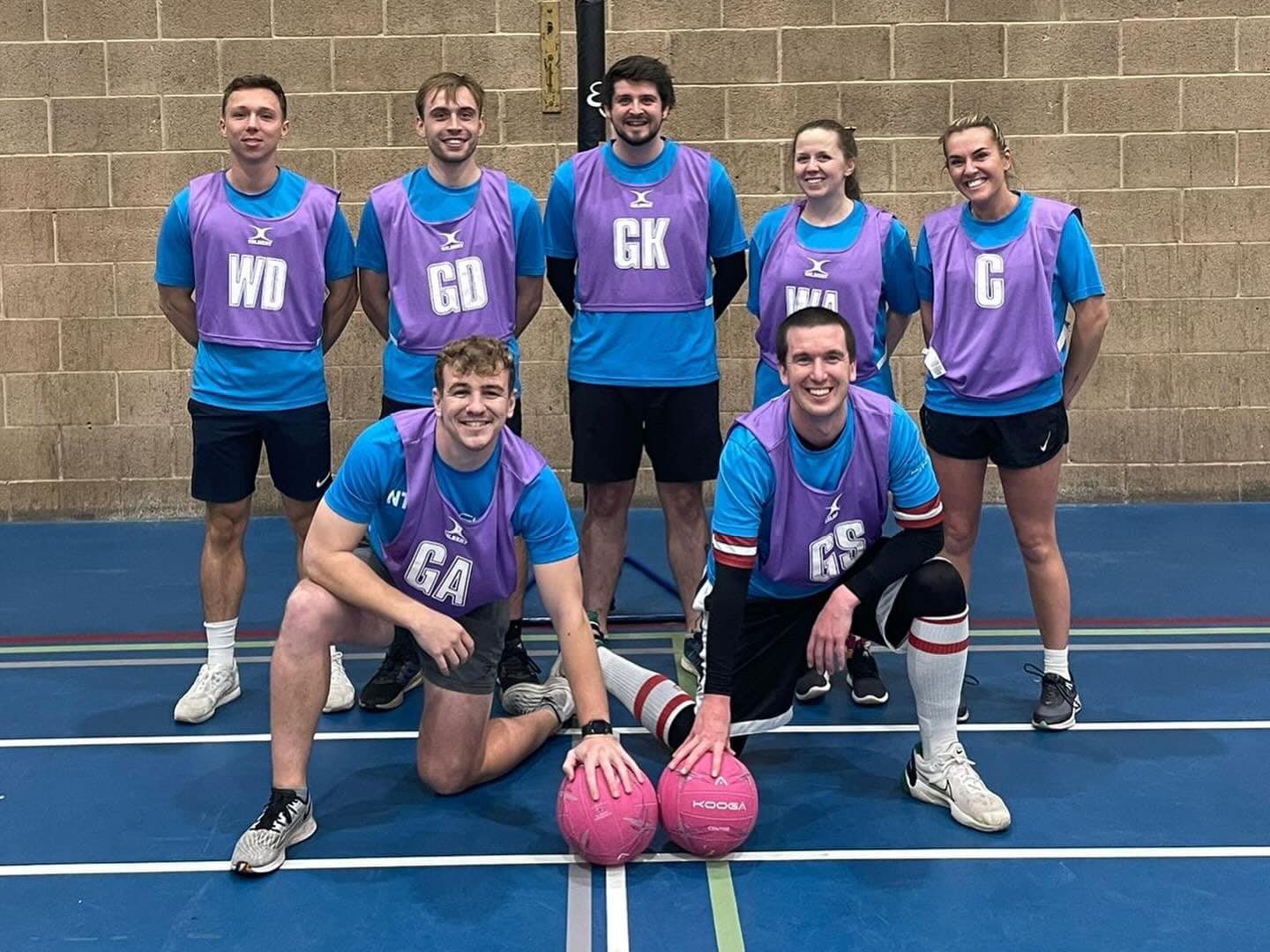 Image of Staff Netball Team Celebrate 24-16 Victory