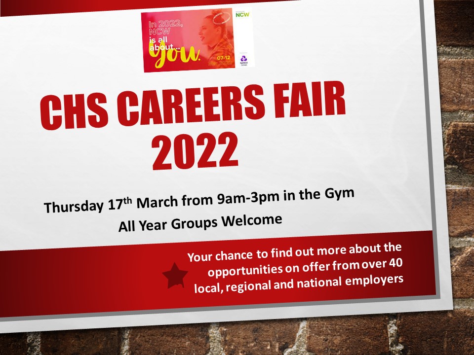 Image of Exhibitors Announced for CHS Careers Fair 