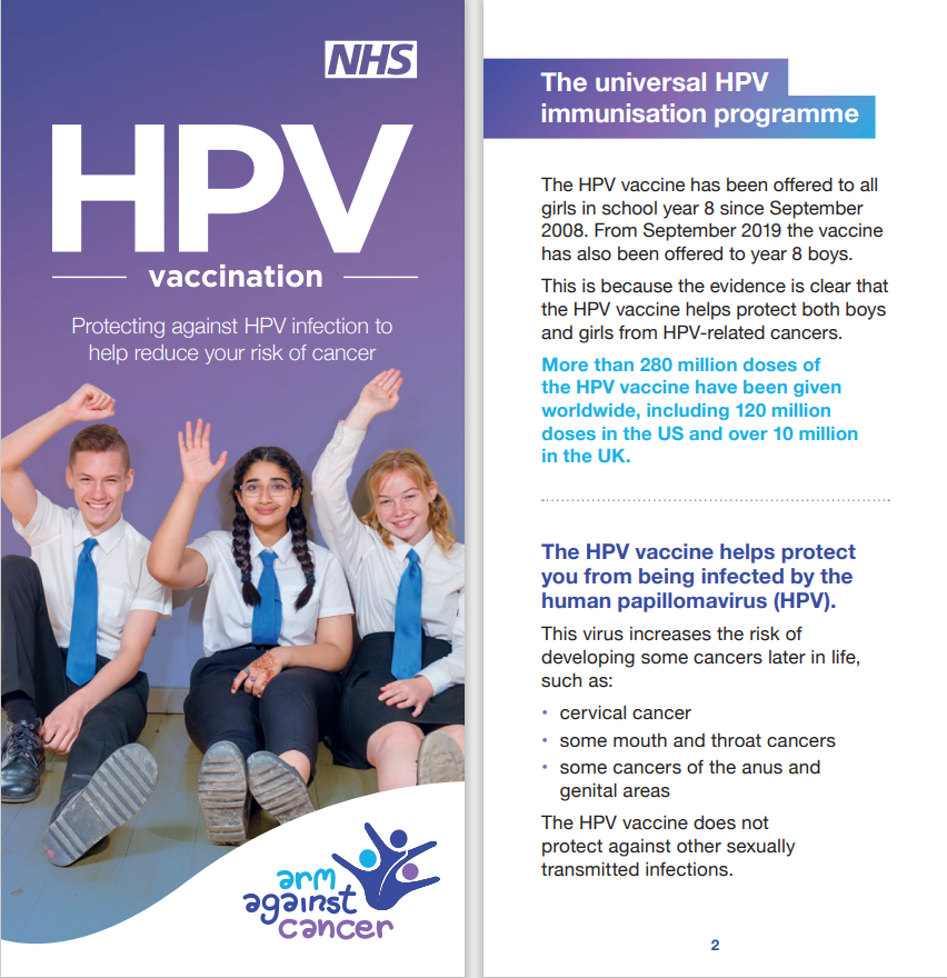 Image of Year 8 HPV Vaccinations