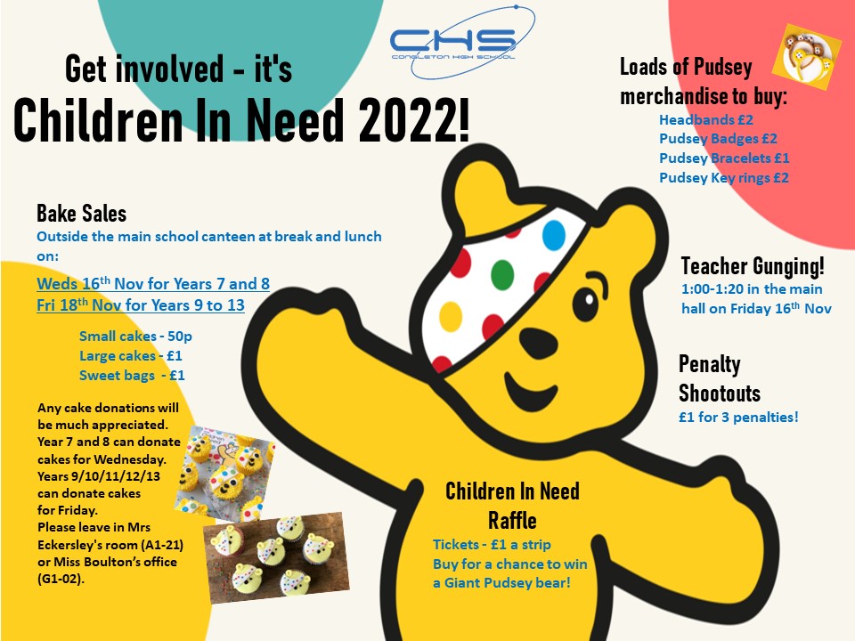 Image of CHS Supporting Children in Need 2022