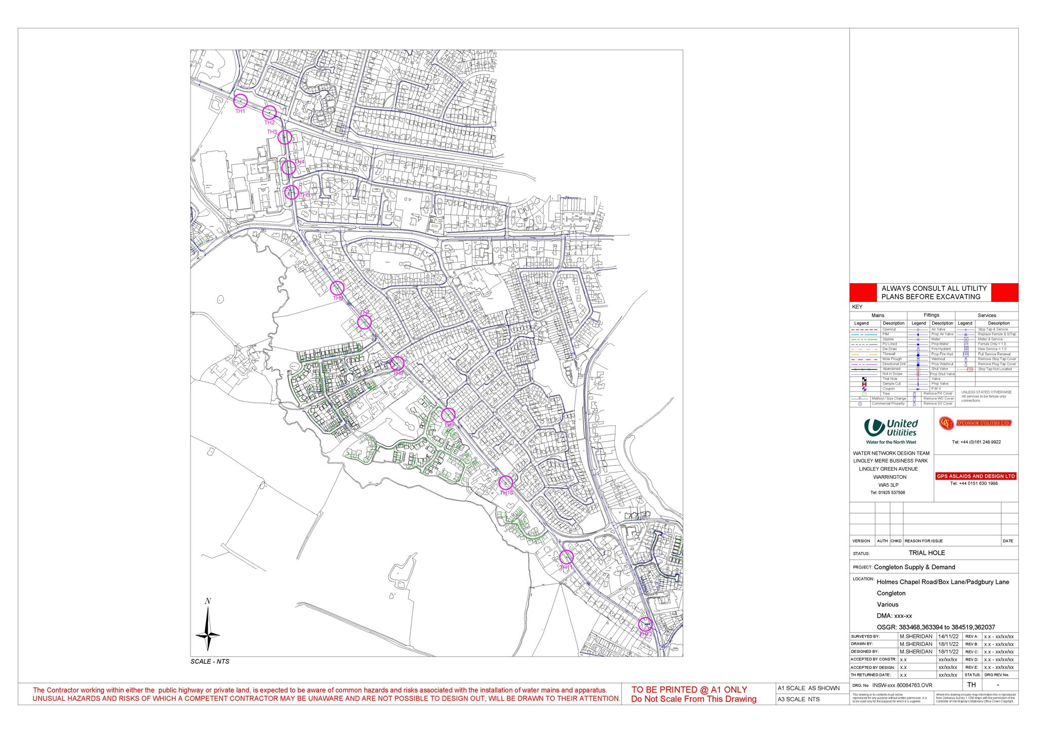 Image of United Utilities Work - Traffic Delays Warning