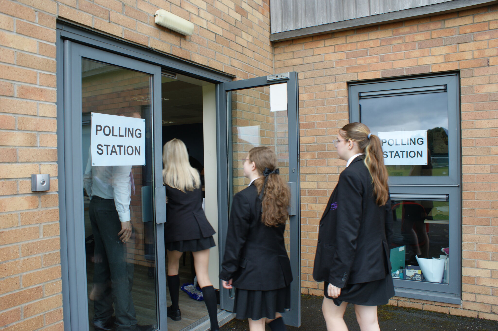 Image of Election Day at CHS