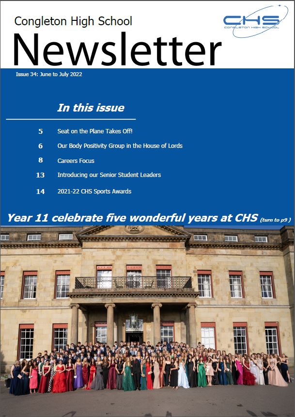 Image of Latest CHS Newsletter Out Now