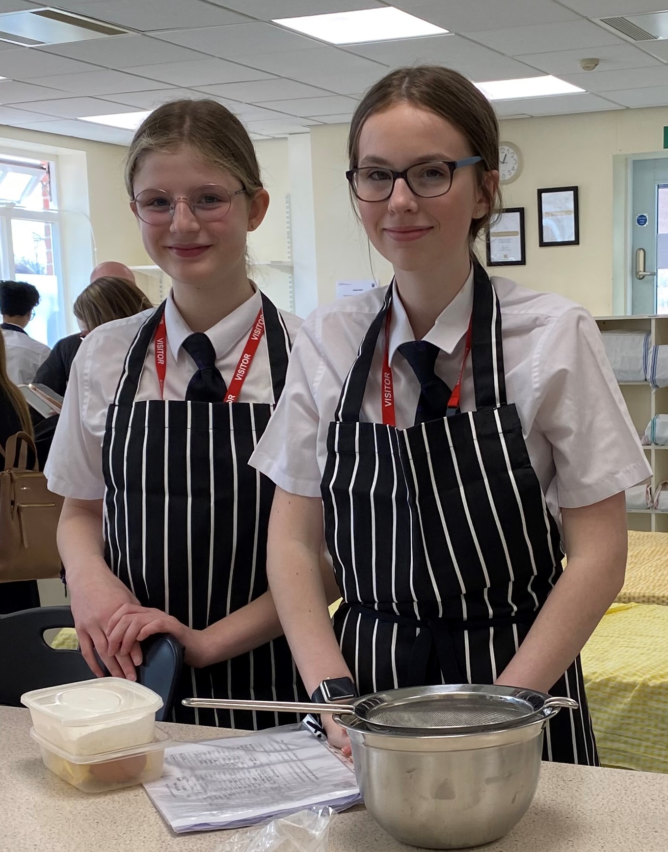 Image of Amelia and Ella's Rotary Young Chef Success