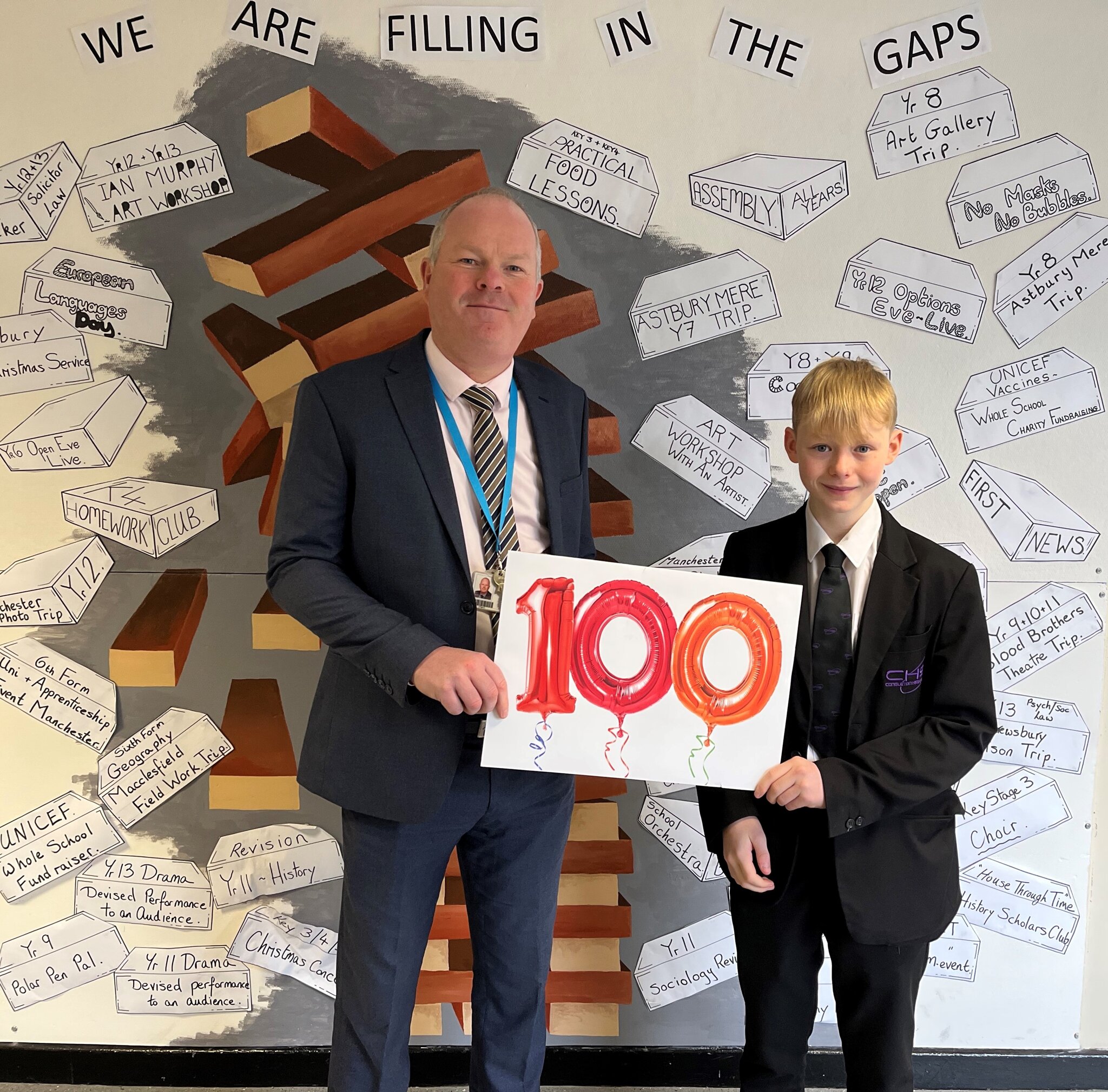 Image of The CHS 100 Club Grows Again