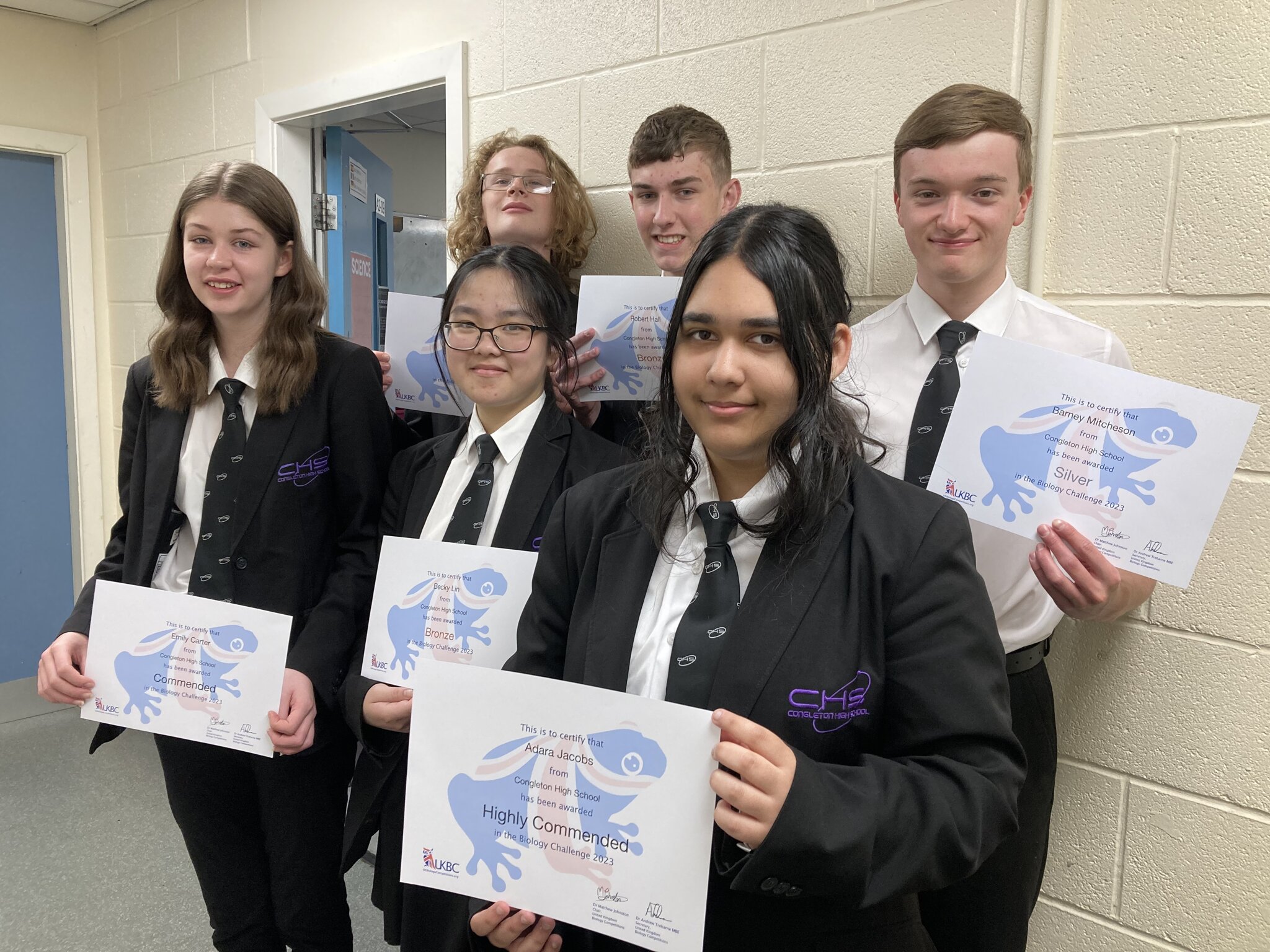 Image of Year 10 Students win Silver and Bronze in Worldwide Competition