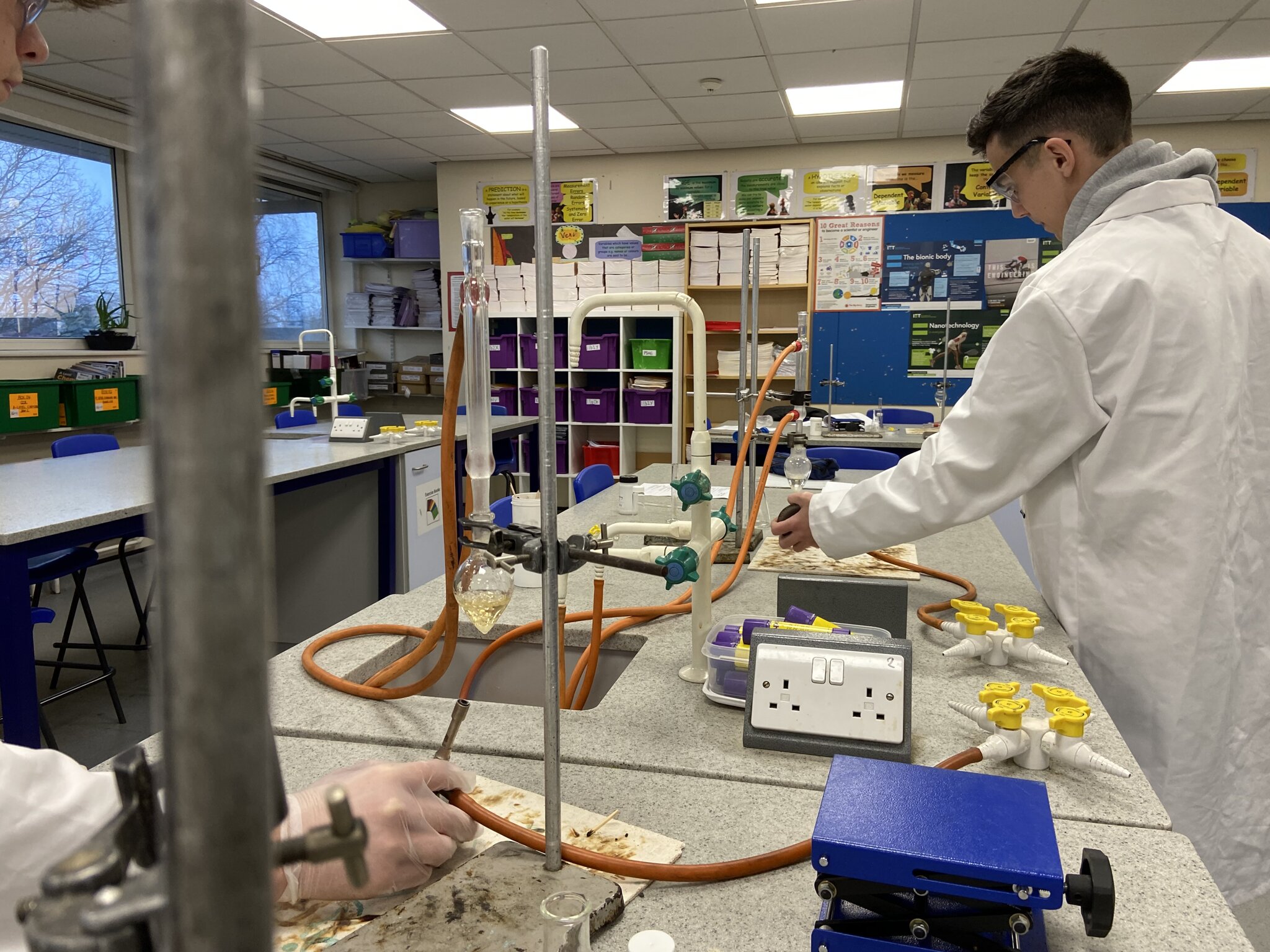 Image of Year 12 Chemists Develop their Practical Skills