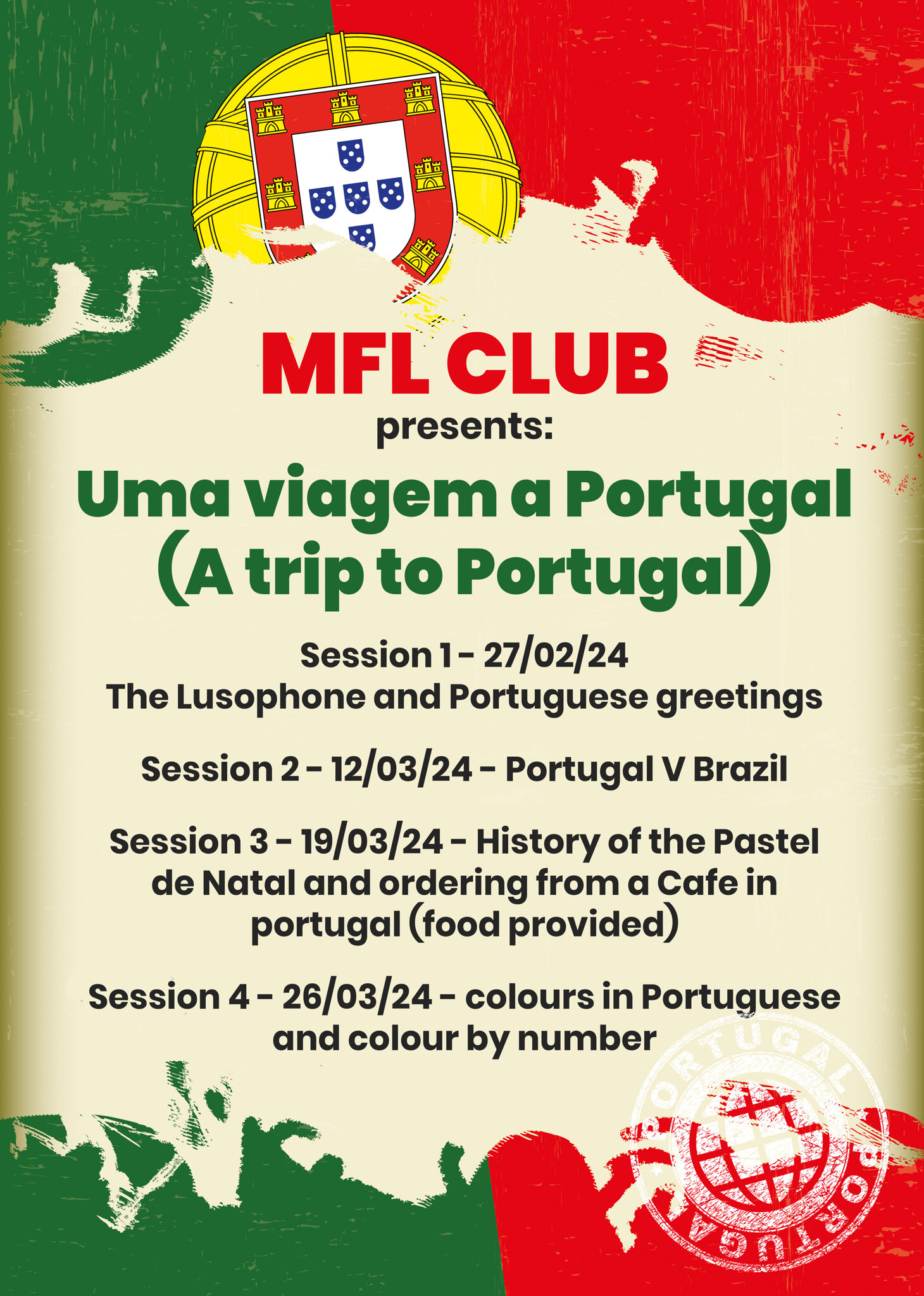 Image of Portugal Next Stop for MFL Club