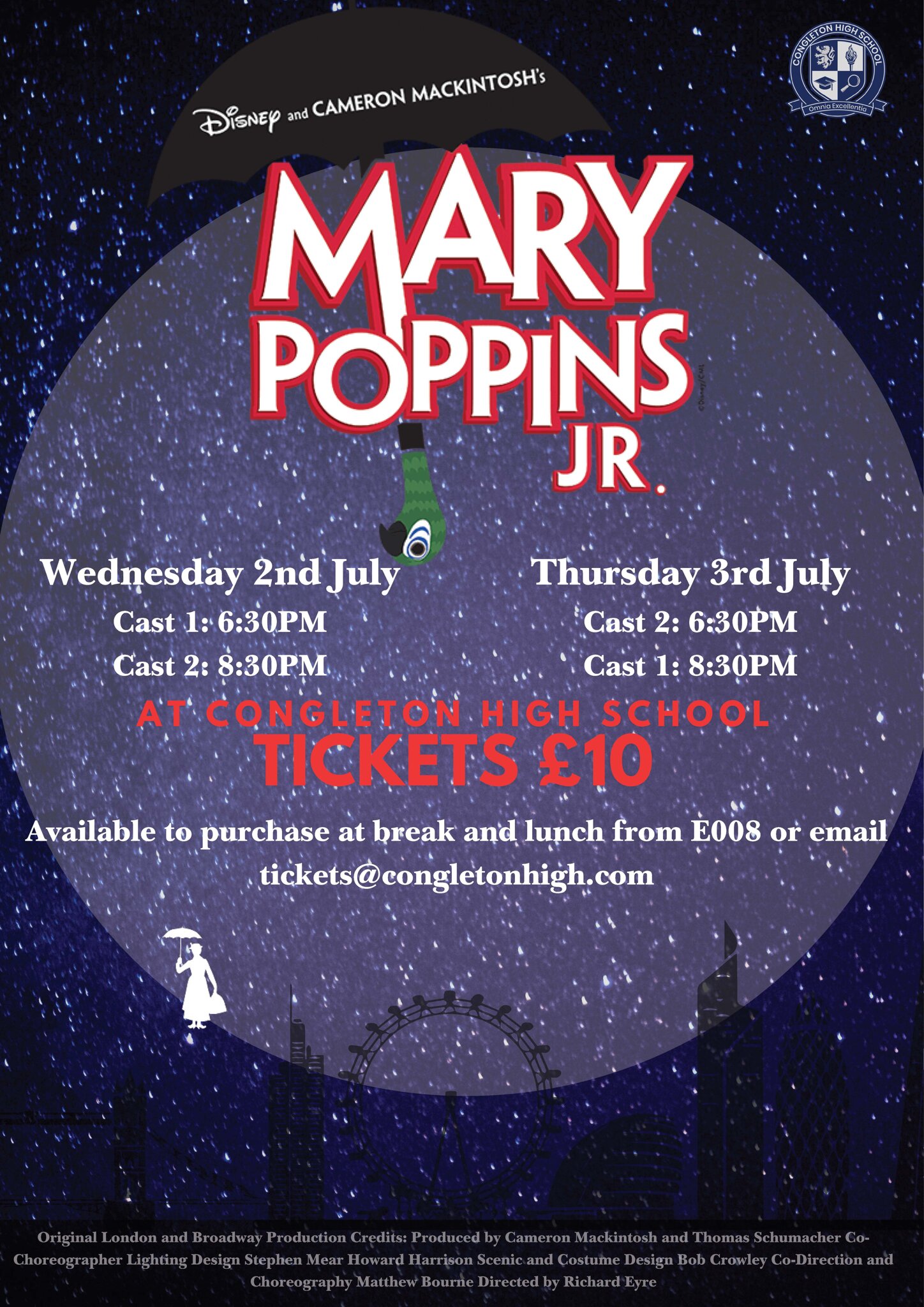 Image of Mary Poppins Tickets on Sale NOW!