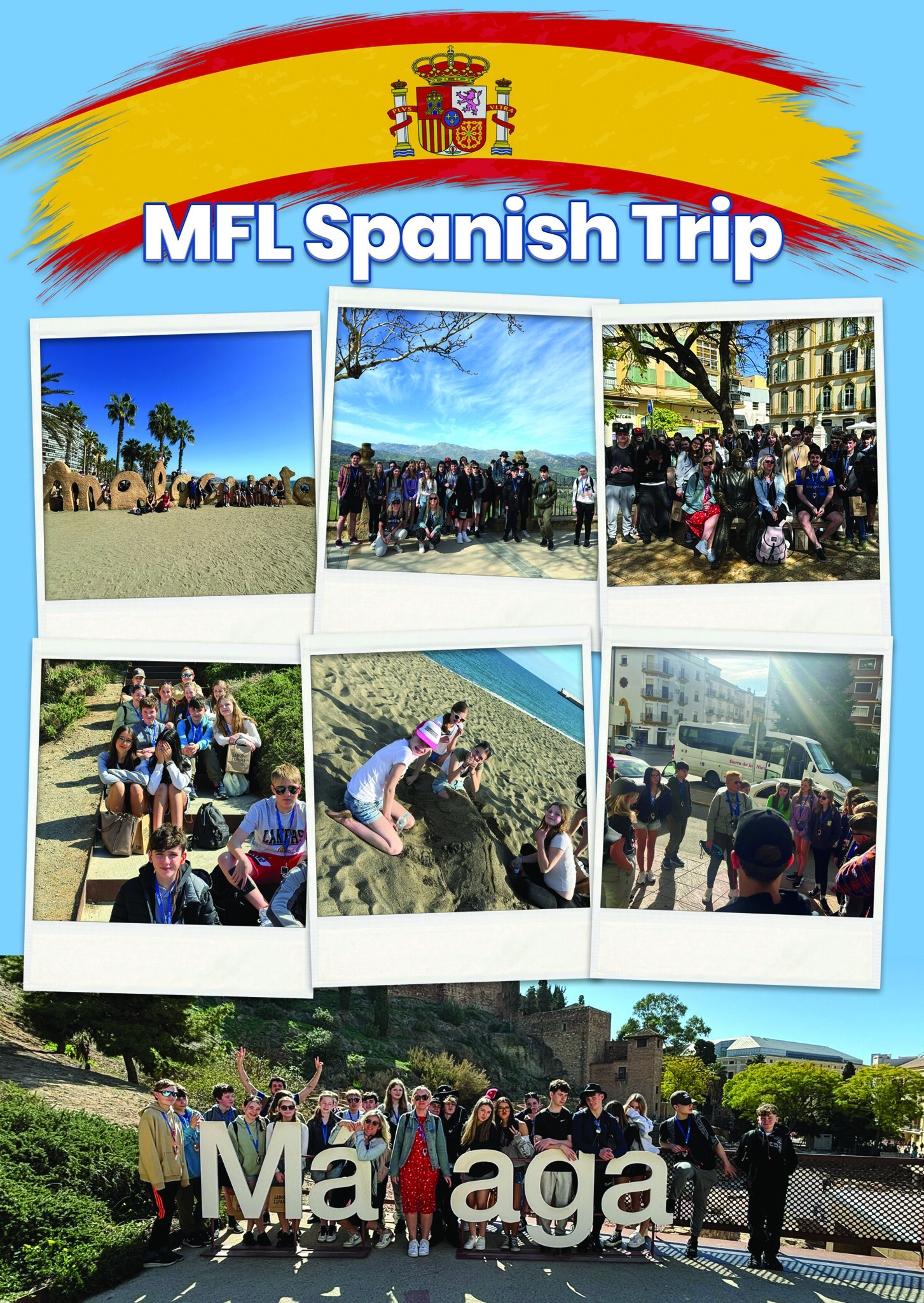 Image of MFL Students Enjoy Spanish Culture, Food and Sunshine