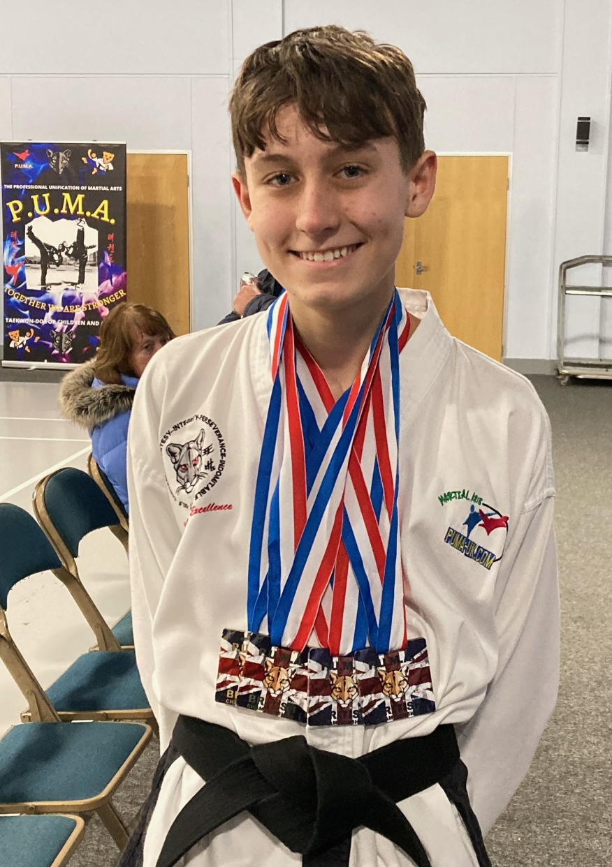 Image of Medal Winning Olly to Compete for England