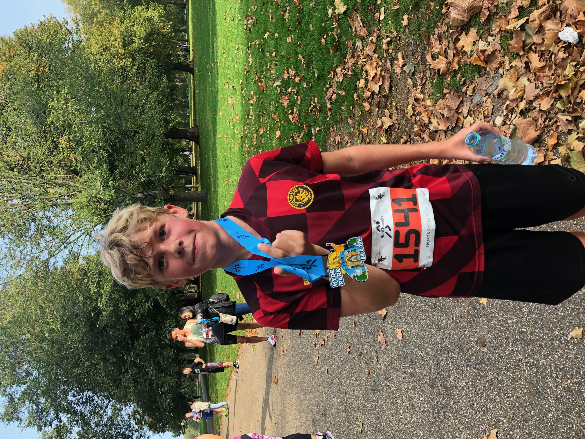 Image of Jacob Achieves PB in Hyde Park 5K