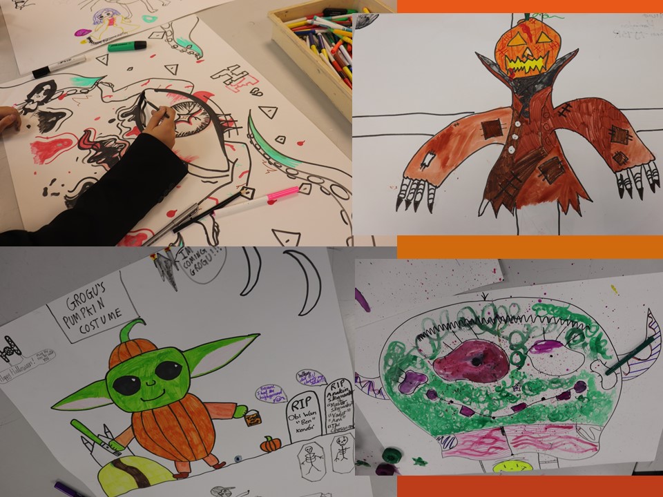 Image of Year 7's Monster After School Art Activities