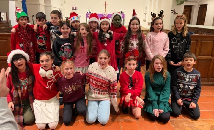 Image of Coteford Christmas Choir sing at St Lawrence Church