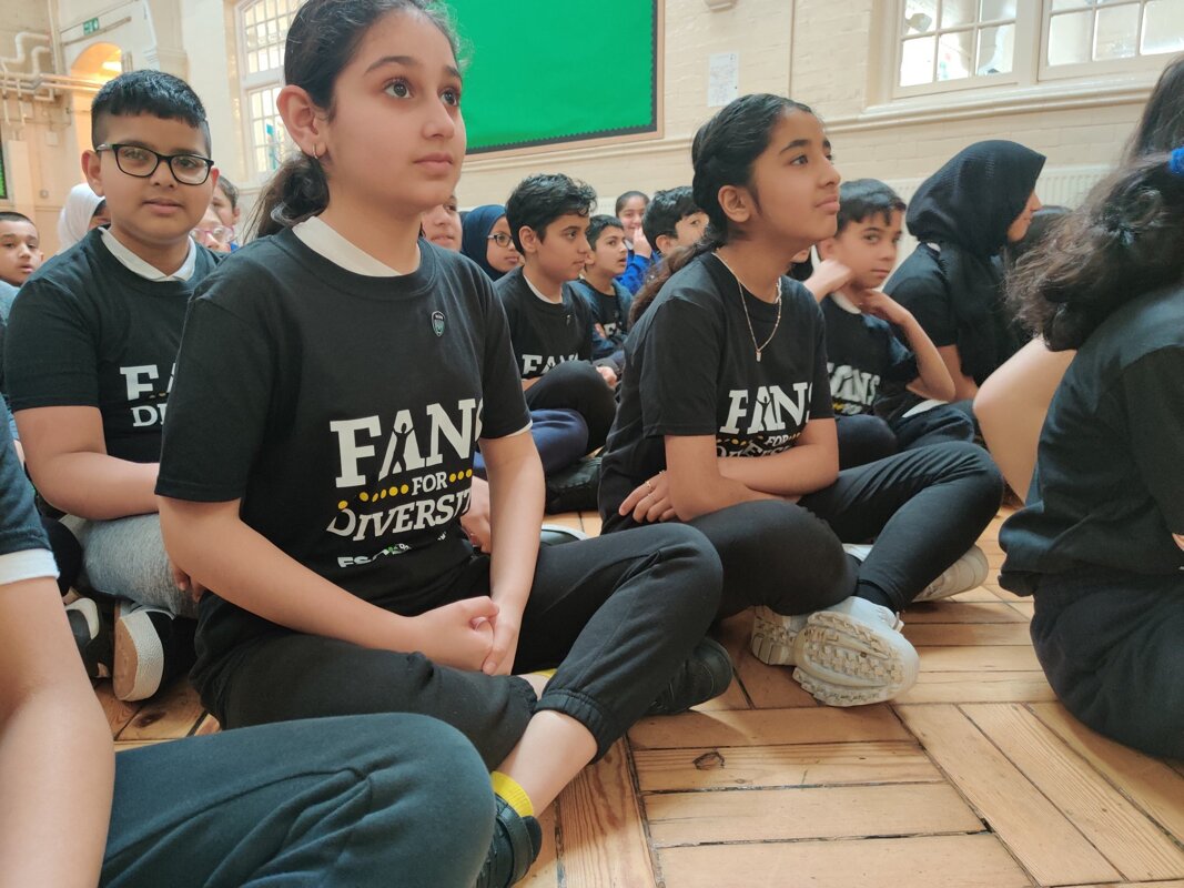 Image of Fans for Diversity at Greet Primary School