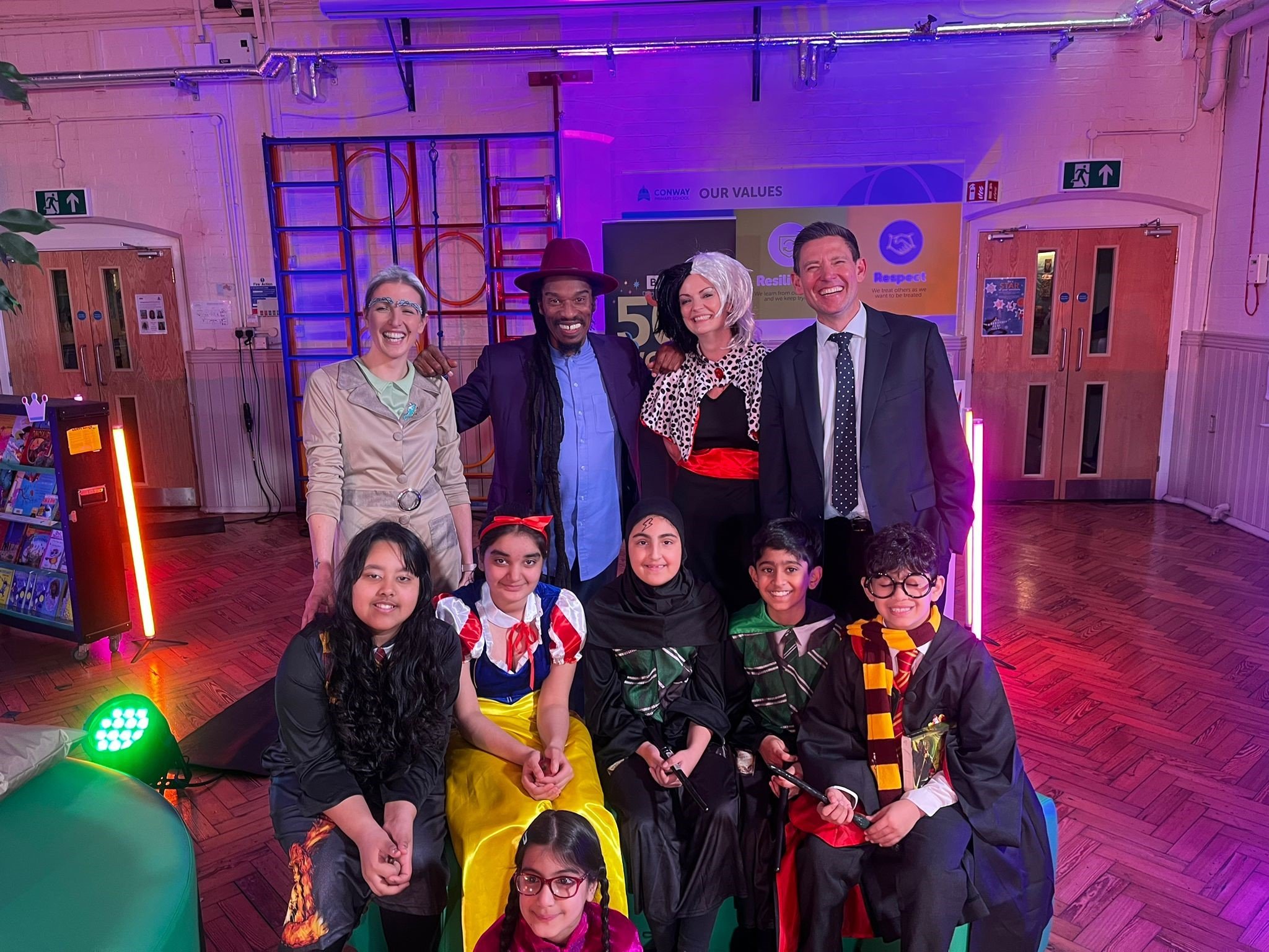 Image of BBC Visits Conway Primary School