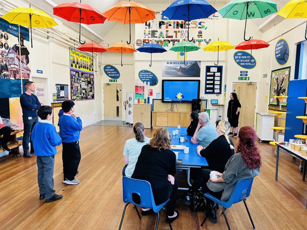 Image of A-Team Visit to Water Primary