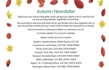 Image of Family Action Autumn Newsletter