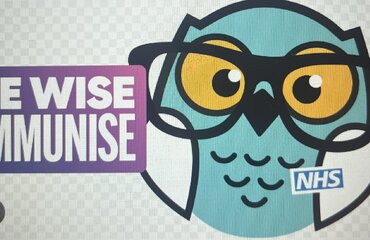 Image of 'Be Wise, Immunise'