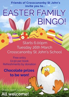 Image of Easter Family Bingo!