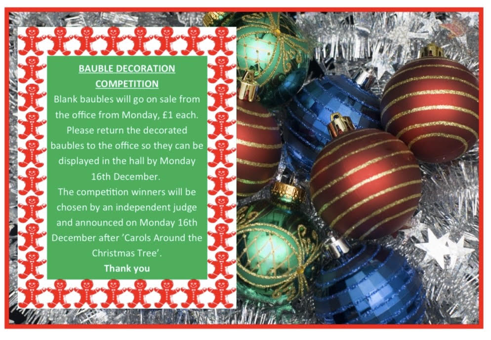 Image of Bauble Decoration Competition 2024