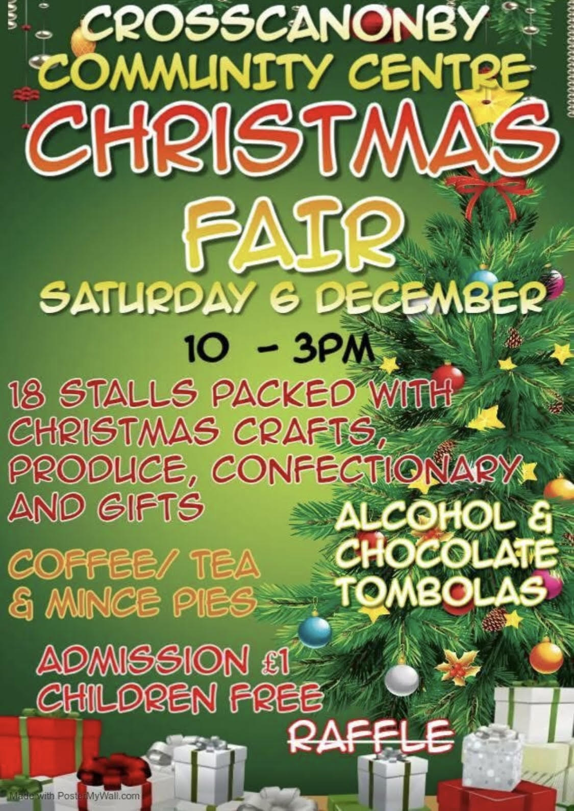 Image of Crosscanonby Community Centre Christmas Fair!