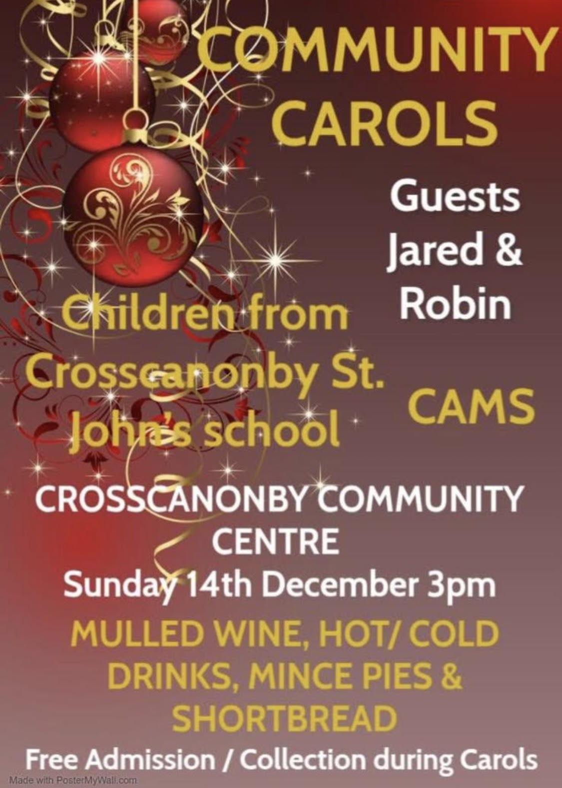 Image of Join us for our Community Carol Service!