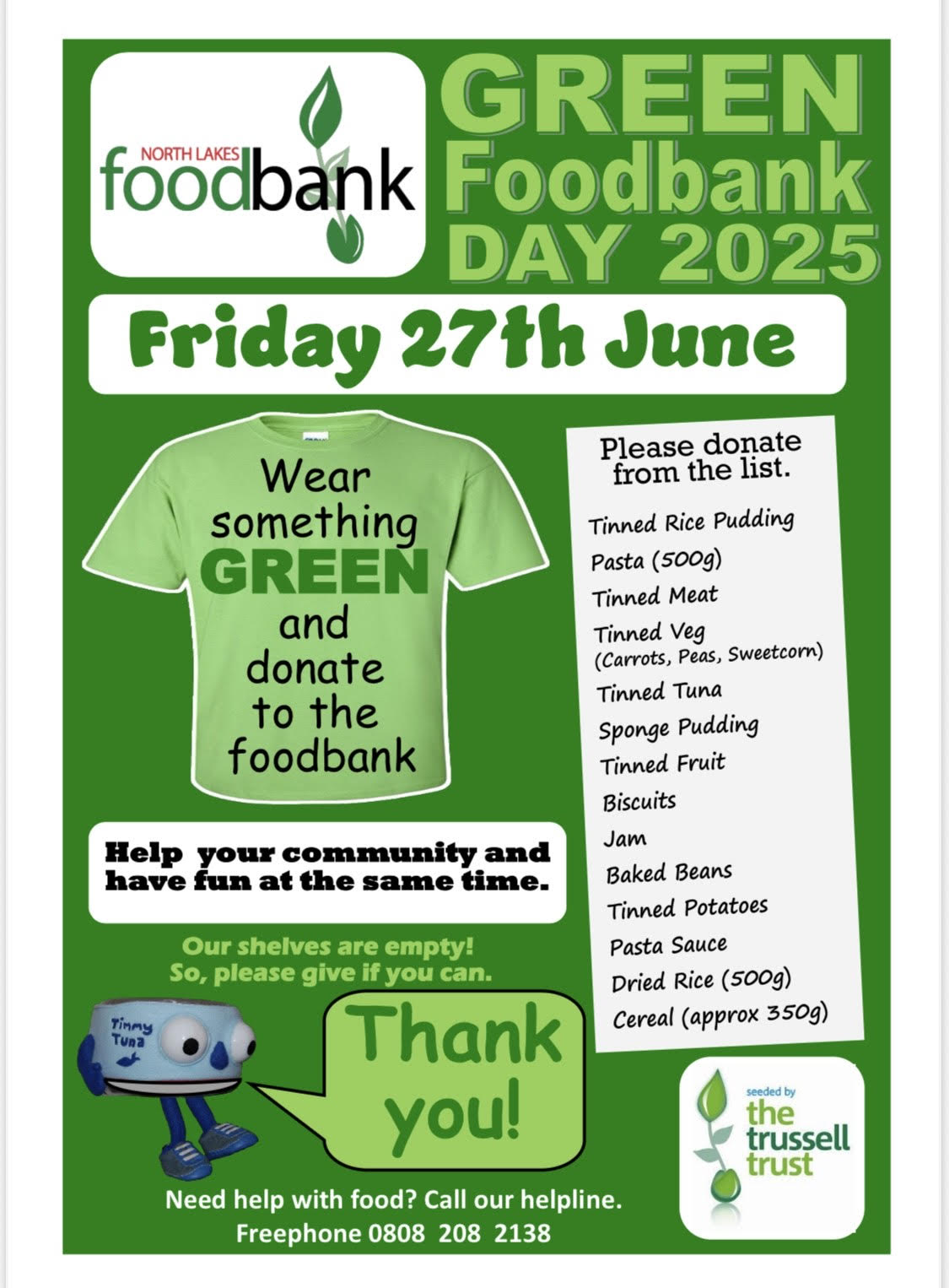 Image of Support our Local Foodbank!