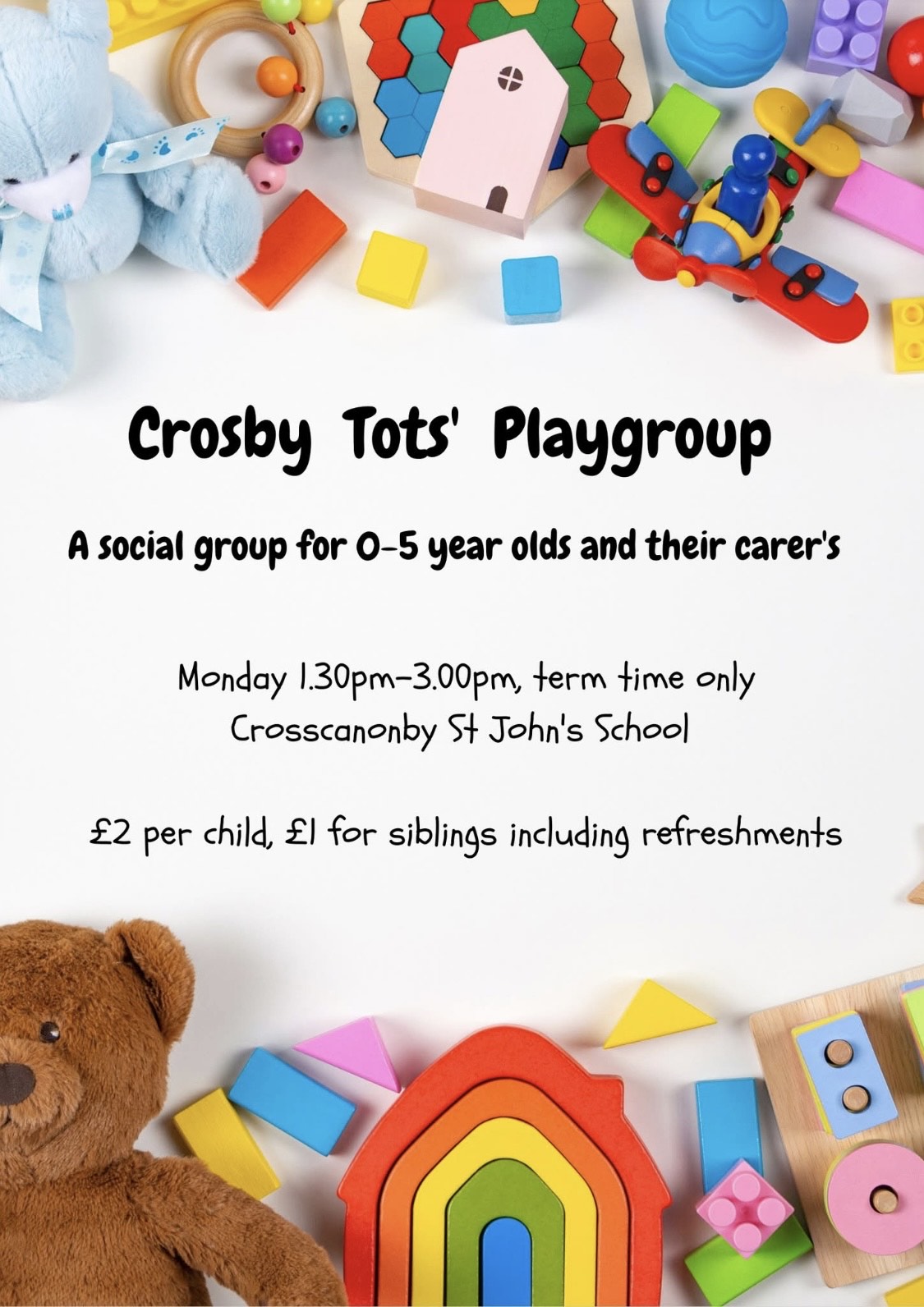 Image of Crosby Tots is back for the new school year!