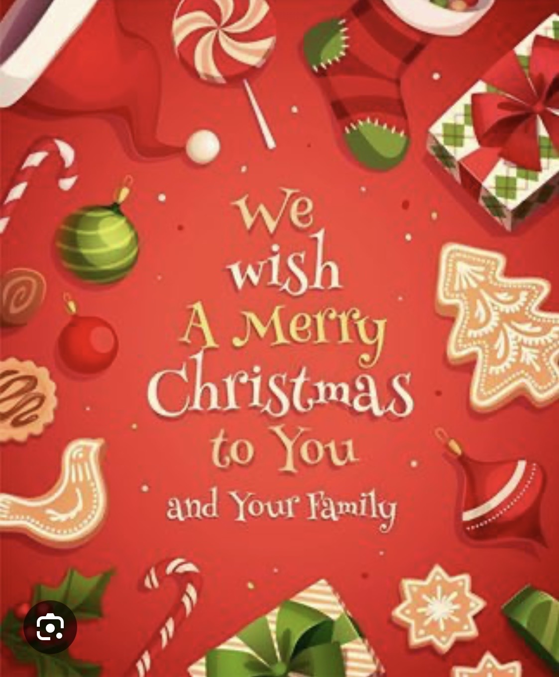 Image of Merry Christmas from Mrs Bowe!